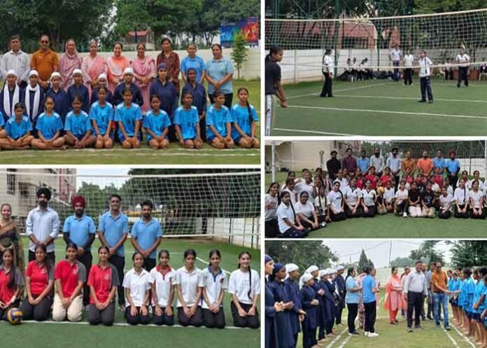 Innocent Hearts School Loharan hosted PSEB Girls Zonal Tournament