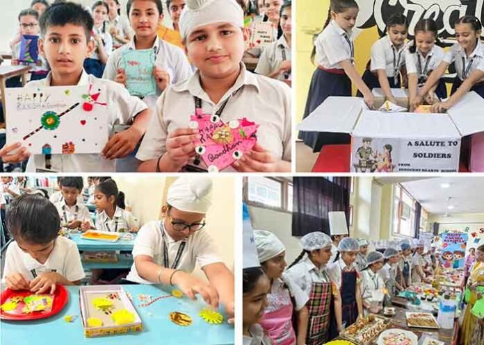 Innocent Hearts School celebrated Raksha Bandhan
