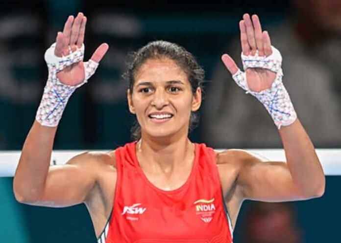 Jaismine Lamboria Indian Boxer