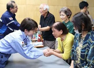 Japan PM Sanae Takaichi Faces Criticism Over Piano-Backed Quake Visit Video Japan PM Sanae Takaichi Piano-Backed Quake Visit Video