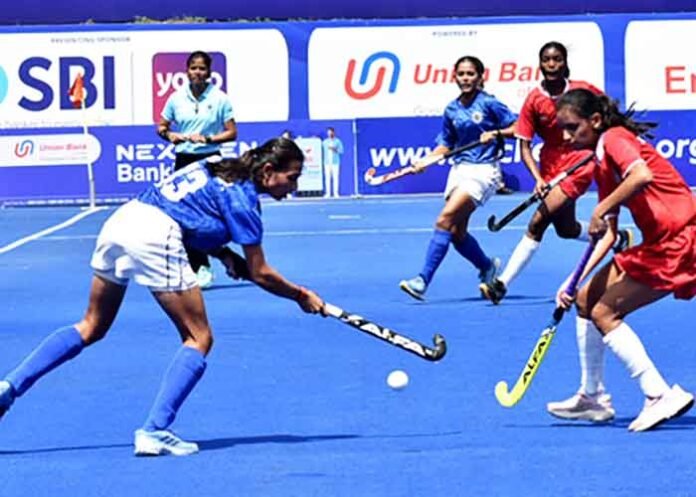 Jr Women Hockey National match
