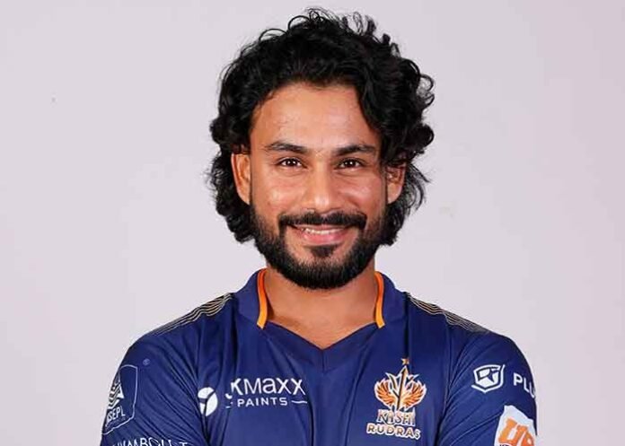 Kashi Rudras batter Abhishek Goswami
