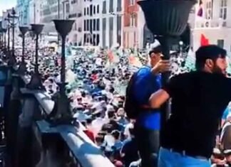 PoK Protests to Go Global From August 13; AAC Calls for Black Day on Pakistan’s Independence Day Kashmiri diaspora protests outside Pakistani Consulate in UK PoK