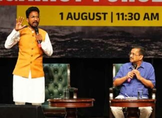 Govt Must Give People Choice Between Pure Petrol & E-20: Kejriwal Addresses National Town Hall in Delhi Kejriwal Addresses National Town Hall