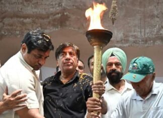 ‘Khedan Vatan Punjab Diyan-2026’ torch receives warm welcome in Hoshiarpur