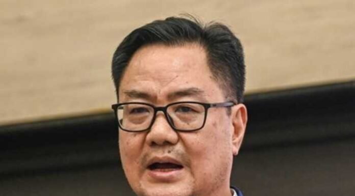 Border development now ‘top priority’ under Modi government: Kiren Rijiju