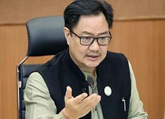 Kiren Rijiju says on mic