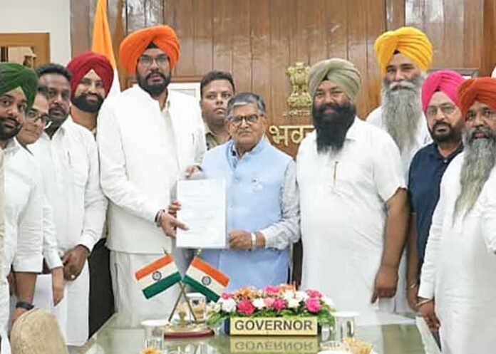 Kuldeep Dhaliwal Meets Punjab Guv Kataria