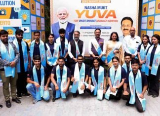 LPU Joins Nationwide Anti-Drug Campaign, Over 5,000 Students Take Nasha Mukti Pledge