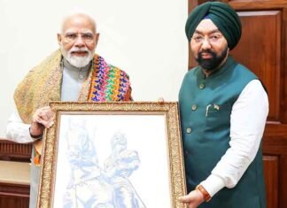 MP Vikramjit Sahney meets PM Modi