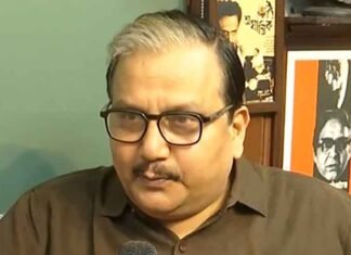 Manoj Kumar Jha on mic
