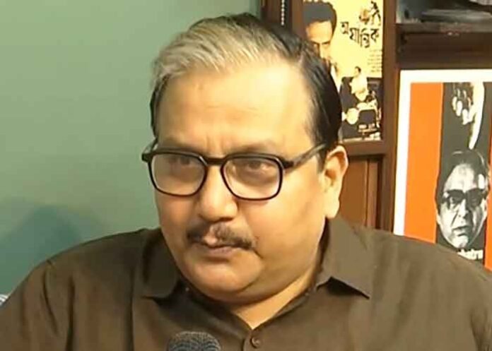 Manoj Kumar Jha on mic