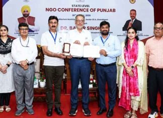 Mayank Foundation Honoured for Promoting Voluntary Blood Donation in Ferozepur Mayank Foundation has been honoured