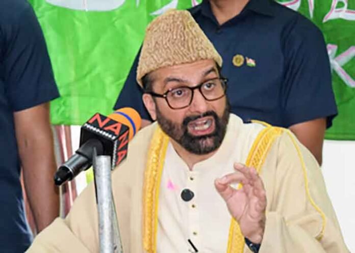 Mirwaiz Umar Farooq on him