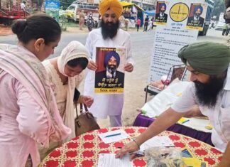 Misl Satluj Launches Signature Campaign for Release of Bandi Singhs Misl Satluj Launches Signature Campaign for Release of Bandi Singhs