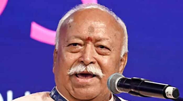 Mohan Bhagwat RSS Chief said