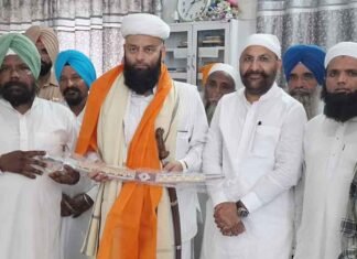 Punjab: Mosque foundation stone laid in Gore Nangal; Sukhjinder Singh Aujla assures support Mosque foundation stone laid in Gore Nangal