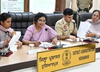 NCW Chairperson Vijaya Rahatkar visits Hoshiarpur Central Jail