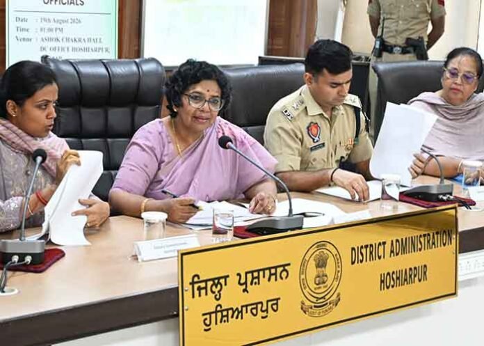 NCW Chairperson Vijaya Rahatkar visits Hoshiarpur Central Jail