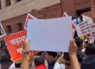 NDA, Opposition stage rival protests on final day of Parliament’s Monsoon Session