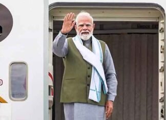 PM Modi Departs for Kyrgyzstan After Concluding Uzbekistan Visit; To Attend SCO Summit Narendra Modi Visit Via Plane Flight