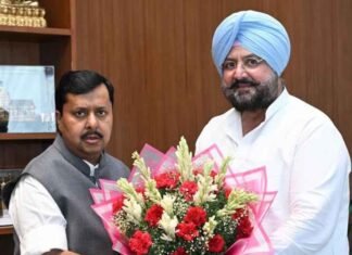 Fatehjung Singh Bajwa Meets BJP National President Nitin Nabin, Discusses Punjab’s Development Roadmap