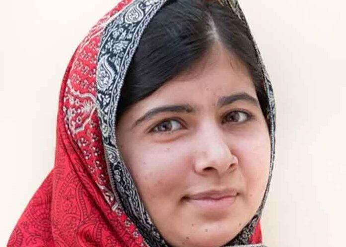 Nobel Peace Prize winner Malala Yousafzai