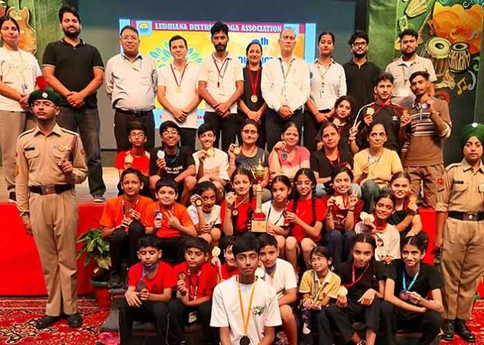 Over 80 Players Participate in District-Level Yogasana Championship