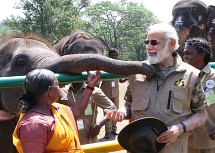 PM Modi on World Elephant Day
