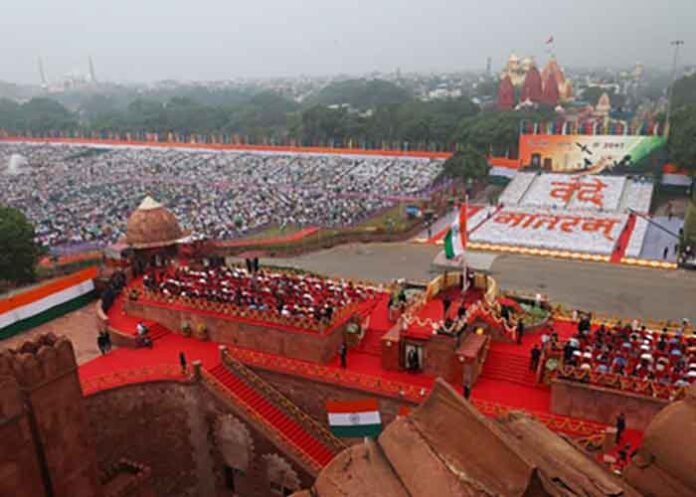 PM Modi shares glimpses from Red Fort