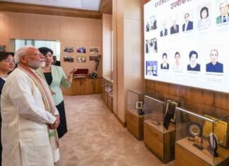 PM Modi Visits Mahatma Gandhi Centre at Tashkent University, Interacts With Indologists and Students PM Modi visits Mahatma Gandhi Centre