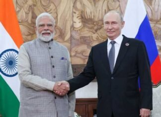 Putin wishes PM Modi on 76th birthday, praises role in India-Russia ties PM Narendra Modi with Vladimir Putin
