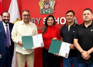 Pawan Dewan, Satvir Singh Palijikki Meet Canadian MP Ruby Sahota to Discuss Crime, Extortion & Drug Smuggling Pawan Dewan and Satvir Singh Palijikki met Canadian MP Ruby Sahota