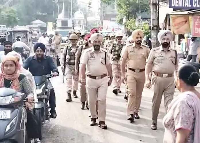 Police in Punjab Ahead of Polls