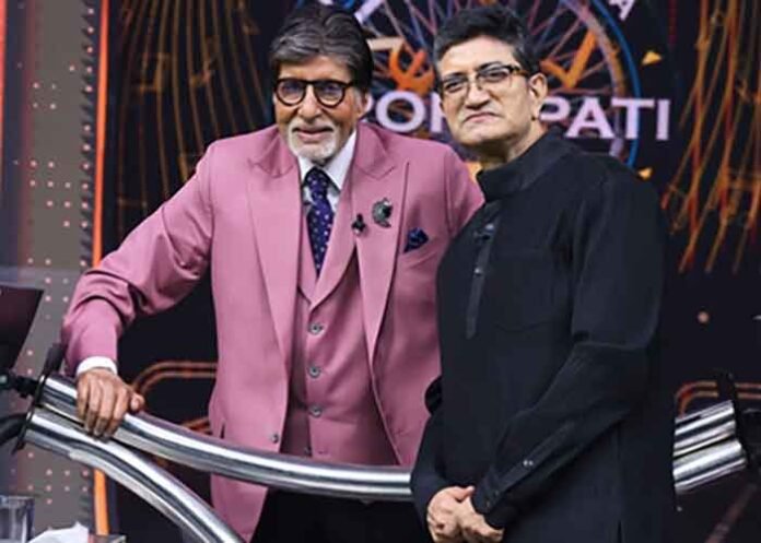 Prasoon Joshi with Amitabh Bachchan