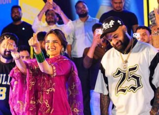 LPU Freshers Get Star-Studded Welcome with Rahgir, Jasmine Bhasin and ‘Juda’ Cast Rahgir Jasmine Bhasin Juda Cast at LPU