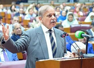 PoJK Polls Deepen PPP-PML-N Rift, Adding to Pressure on Shehbaz Sharif Govt Shehbaz Sharif in Pakistan Parliament