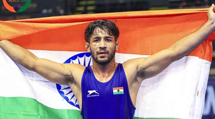 Sitender Malik Retains U17 World Title as India Finish Baku Championships With 13 Medals Sitender Malik Wrestler