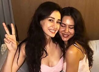 Sonam Bajwa Celebrates 37th Birthday With Disha Patani, Shares Glimpses From Bash Sonam Bajwa with Disha Patani