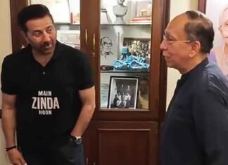 Sunny Deol with Sugata Bose