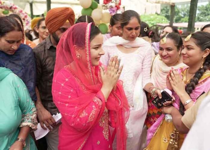 Teej celebration in Amargrh