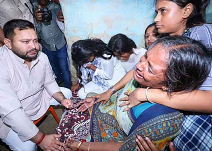Tejashwi Yadav seeks NHRC intervention in death of 19-year-old in jail