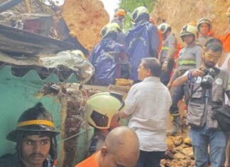 Two dead, several feared trapped after landslide in Mumbai’s Ghatkopar; rescue operation underway