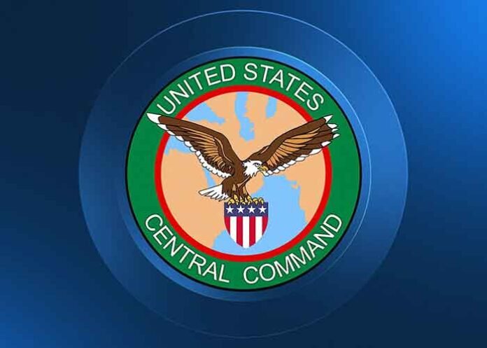 US United States Central Command logo sign