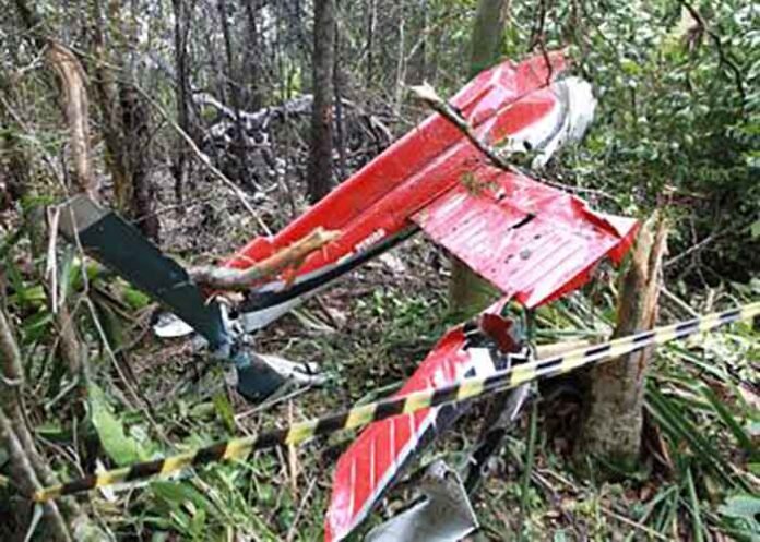Helicopter crash in Brazil Rio de Janeiro