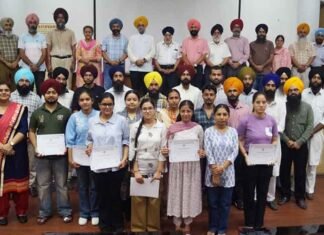 ₹43 Lakh Scholarships Distributed to 141 Students at GNDU by Nishkam Sikh Welfare Council, Sikh Human Development Foundation scholarships were distributed to 141 GNDU students