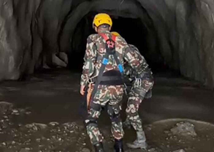 search for people trapped in Nepal hydropower tunnels