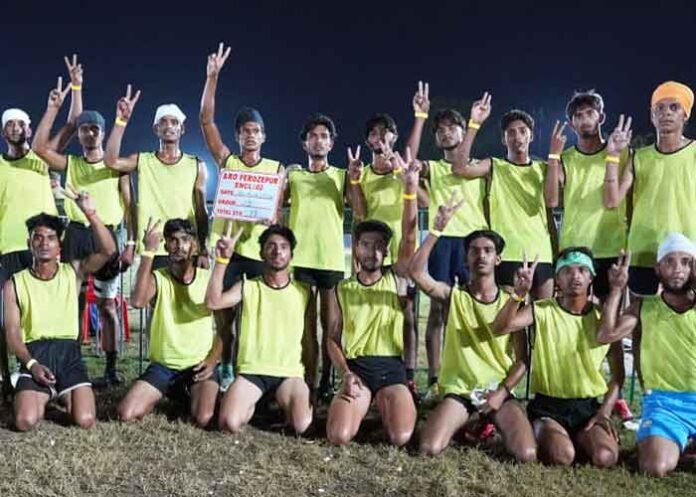 youths participated in Agniveer recruitment rally