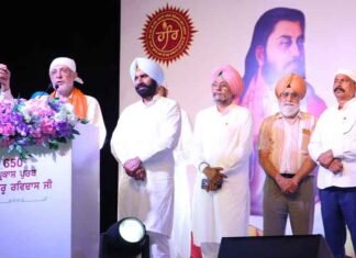 500-Drone Spectacle Showcases Life, Bani and Philosophy of Guru Ravidas Ji in Punjab: Dr Balbir Singh A 500-drone show in Patiala