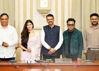 AR Rahman Unveils ‘Asha Forever’ Tribute to Asha Bhosle on Her 93rd Birthday With Devendra Fadnavis AR Rahman with Devendra Fadnavis